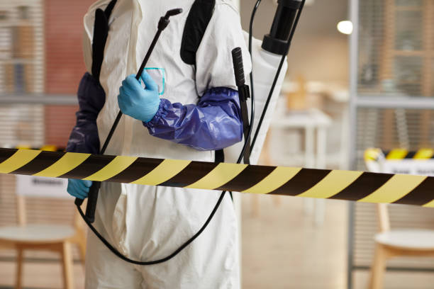 Professional Biohazard technician working in Mountain Center, CA